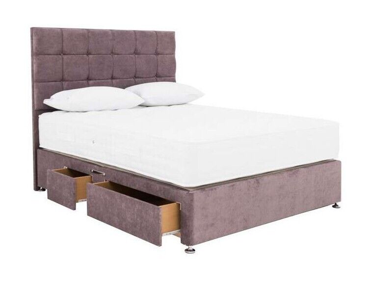 Bed with storage drawers